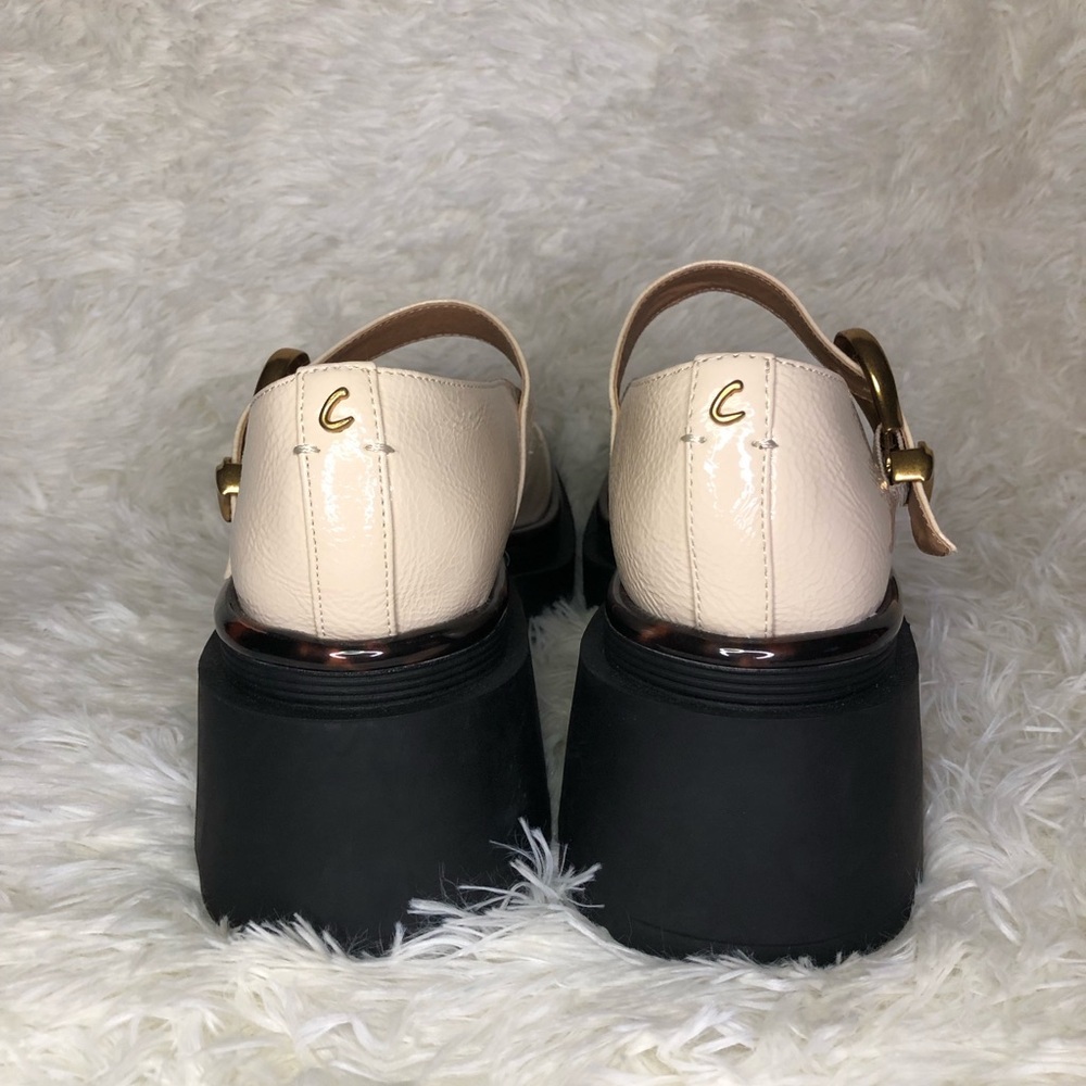 Circus by Sam Edelman Cream Platform Mary Jane Shoes NWOT 9.5 - Picture 10 of 14